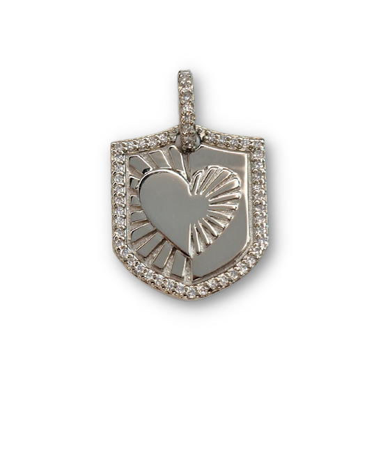 Baldur Affection </br> <i> Medium Pendant in Platinum </i>