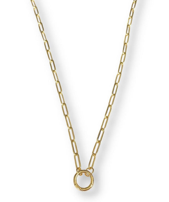 Clip Chain </br> <i> Short in Gold </i>