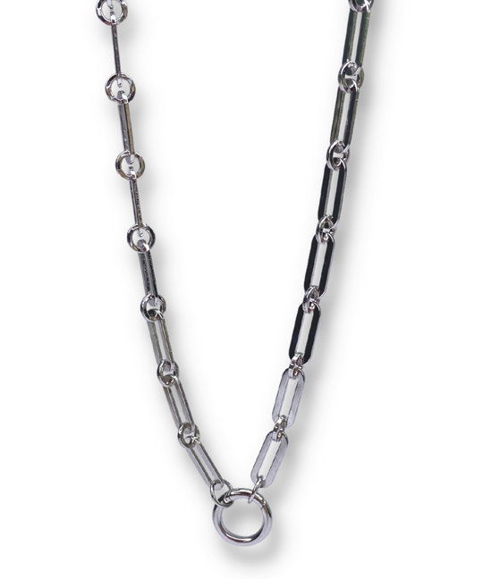 Clip Chain </br> <i> Long in Platinum </i>