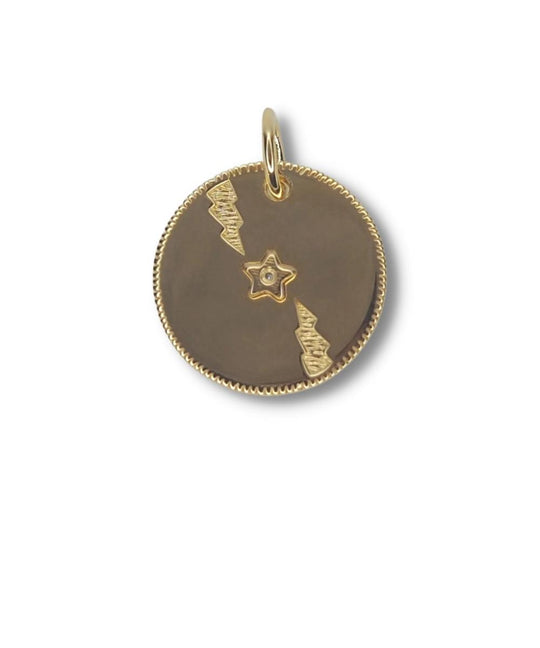 Thor Protection </br> <i> Small Pendant in Gold </i>